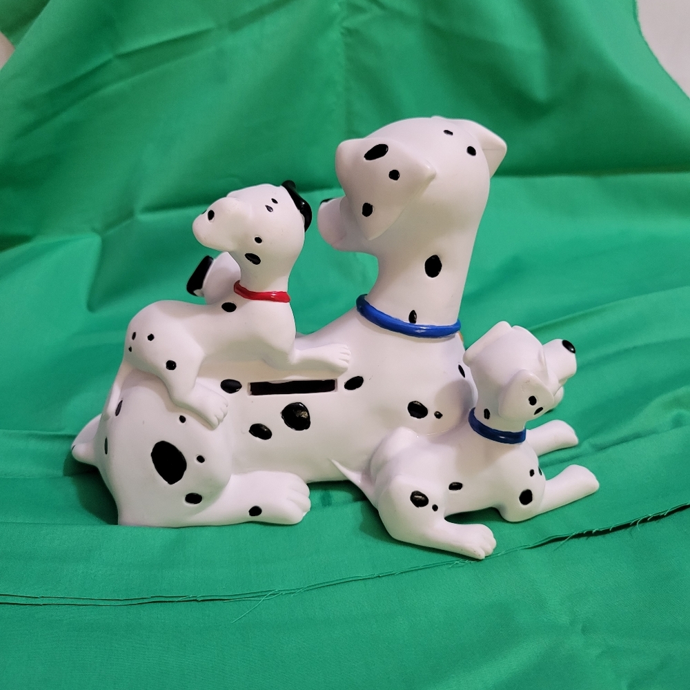 Vtg Disney 101 PVC Coin Bank - Picture 3 of 4